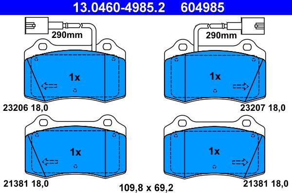 ATE 13.0460-4985.2 - Jarrupala, levyjarru inparts.fi