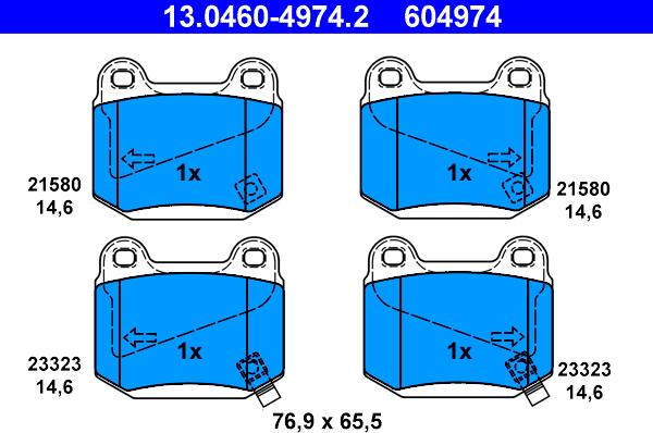 ATE 13.0460-4974.2 - Jarrupala, levyjarru inparts.fi