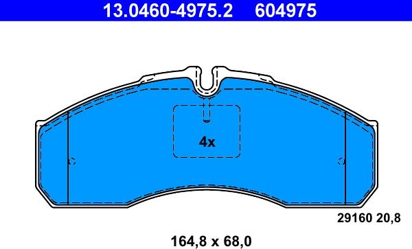 ATE 13.0460-4975.2 - Jarrupala, levyjarru inparts.fi