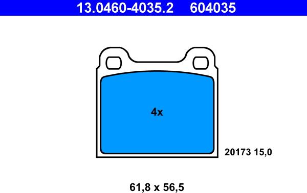 ATE 13.0460-4035.2 - Jarrupala, levyjarru inparts.fi