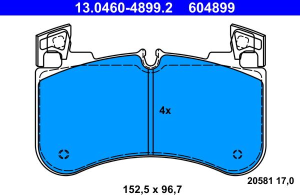 ATE 13.0460-4899.2 - Jarrupala, levyjarru inparts.fi