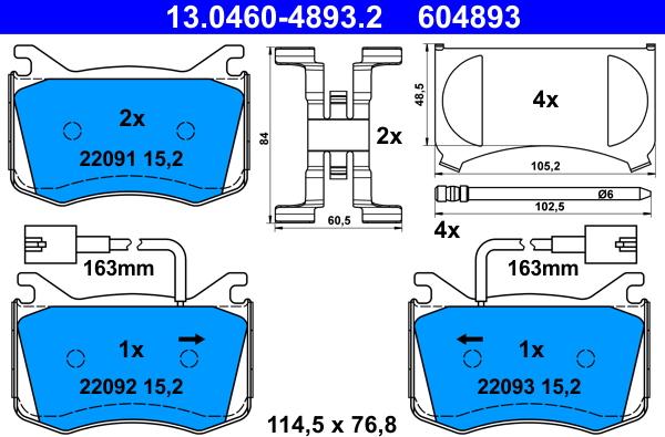 ATE 13.0460-4893.2 - Jarrupala, levyjarru inparts.fi