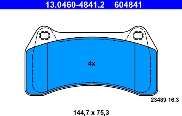 ATE 13.0460-4841.2 - Jarrupala, levyjarru inparts.fi