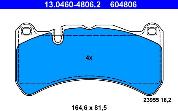 ATE 13.0460-4806.2 - Jarrupala, levyjarru inparts.fi