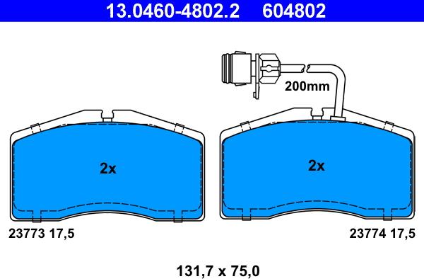 ATE 13.0460-4802.2 - Jarrupala, levyjarru inparts.fi