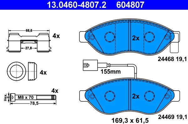 ATE 13.0460-4807.2 - Jarrupala, levyjarru inparts.fi