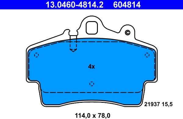 ATE 13.0460-4814.2 - Jarrupala, levyjarru inparts.fi