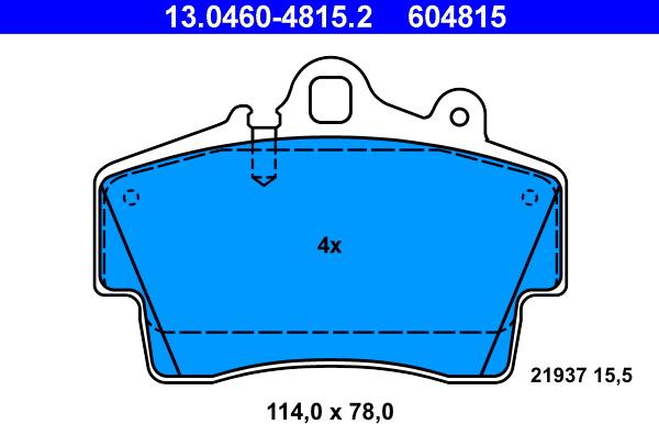 ATE 13.0460-4815.2 - Jarrupala, levyjarru inparts.fi