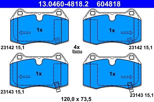 ATE 13.0460-4818.2 - Jarrupala, levyjarru inparts.fi