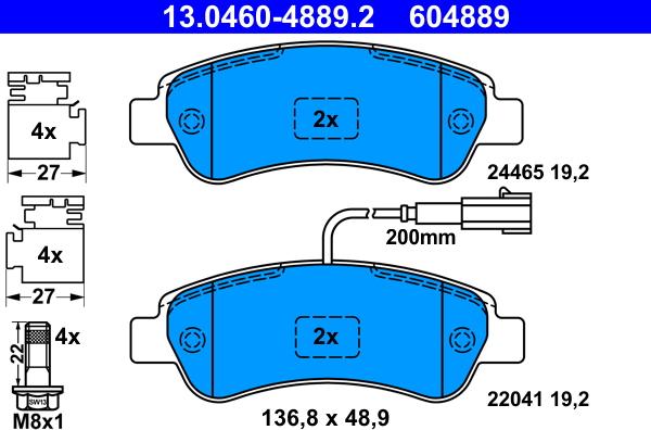 ATE 13.0460-4889.2 - Jarrupala, levyjarru inparts.fi