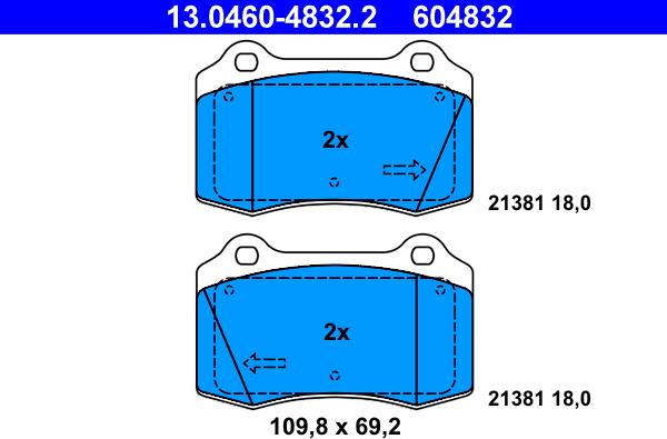 ATE 13.0460-4832.2 - Jarrupala, levyjarru inparts.fi