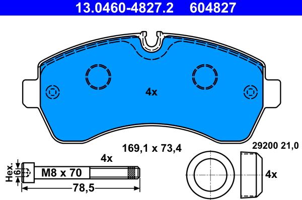 ATE 13.0460-4827.2 - Jarrupala, levyjarru inparts.fi