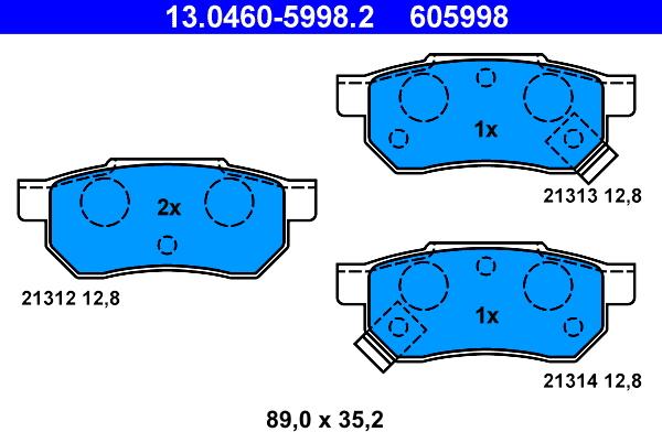 ATE 13.0460-5998.2 - Jarrupala, levyjarru inparts.fi