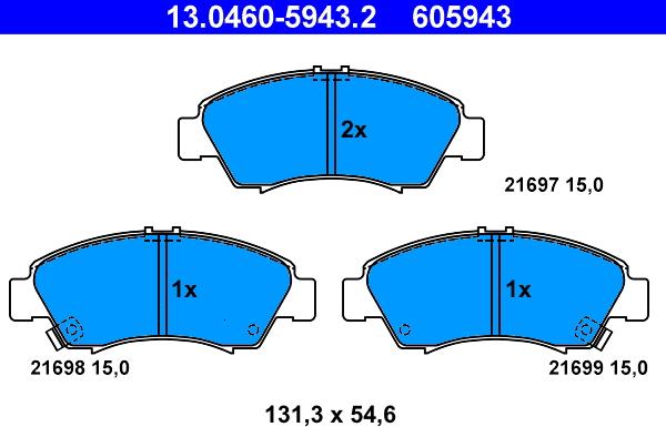 ATE 13.0460-5943.2 - Jarrupala, levyjarru inparts.fi