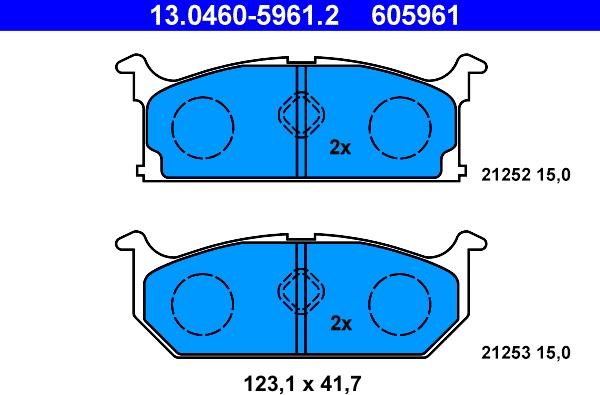 ATE 13.0460-5961.2 - Jarrupala, levyjarru inparts.fi