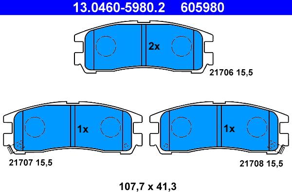 ATE 13.0460-5980.2 - Jarrupala, levyjarru inparts.fi