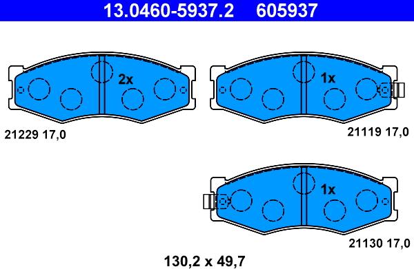 ATE 13.0460-5937.2 - Jarrupala, levyjarru inparts.fi