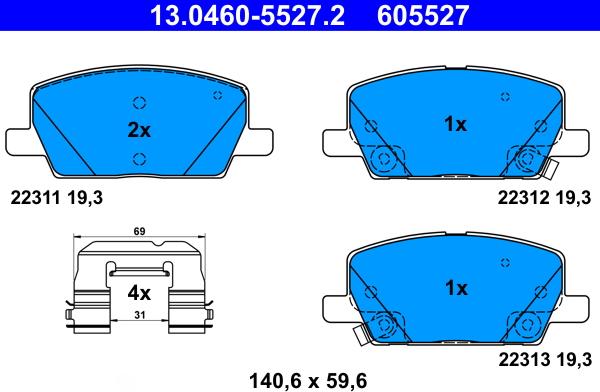 ATE 13.0460-5527.2 - Jarrupala, levyjarru inparts.fi