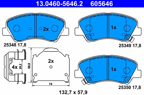 ATE 13.0460-5646.2 - Jarrupala, levyjarru inparts.fi