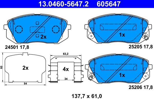 ATE 13.0460-5647.2 - Jarrupala, levyjarru inparts.fi