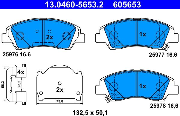 ATE 13.0460-5653.2 - Jarrupala, levyjarru inparts.fi