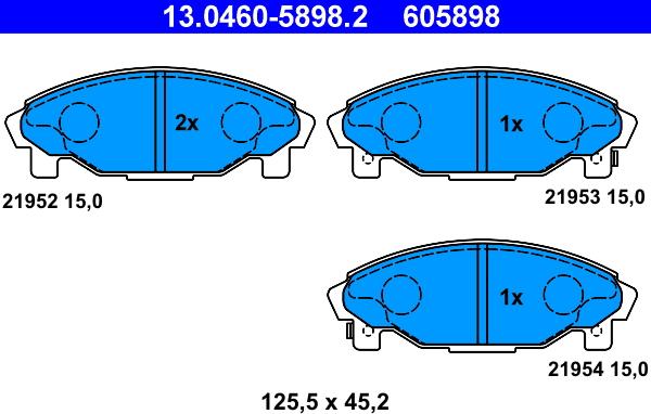 ATE 13.0460-5898.2 - Jarrupala, levyjarru inparts.fi