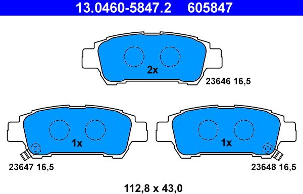 ATE 13.0460-5847.2 - Jarrupala, levyjarru inparts.fi