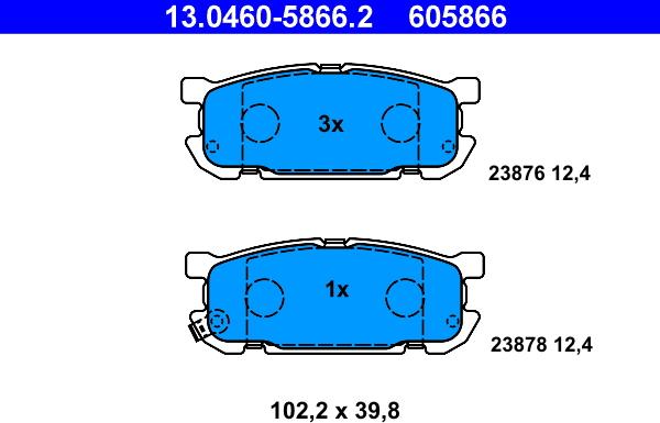 ATE 13.0460-5866.2 - Jarrupala, levyjarru inparts.fi