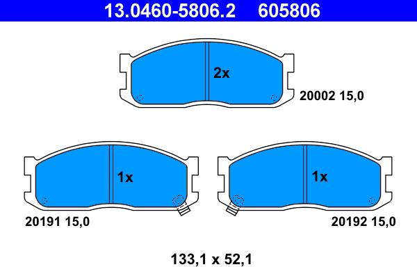 ATE 13.0460-5806.2 - Jarrupala, levyjarru inparts.fi