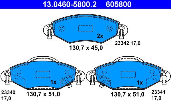 ATE 13.0460-5800.2 - Jarrupala, levyjarru inparts.fi