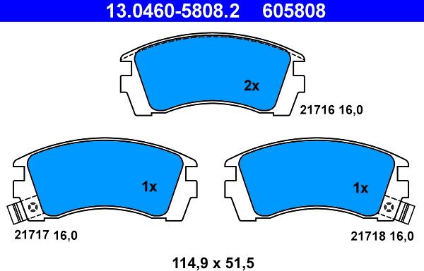 ATE 13.0460-5808.2 - Jarrupala, levyjarru inparts.fi