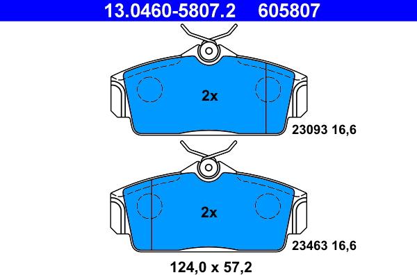 ATE 13.0460-5807.2 - Jarrupala, levyjarru inparts.fi