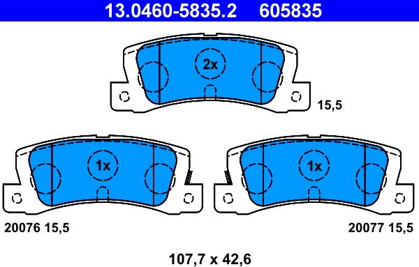 ATE 13.0460-5835.2 - Jarrupala, levyjarru inparts.fi