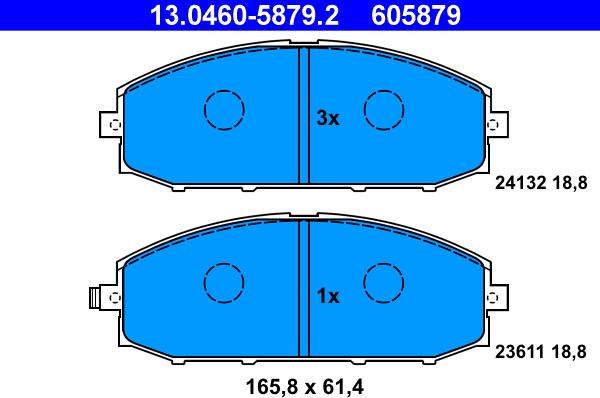 ATE 13.0460-5879.2 - Jarrupala, levyjarru inparts.fi