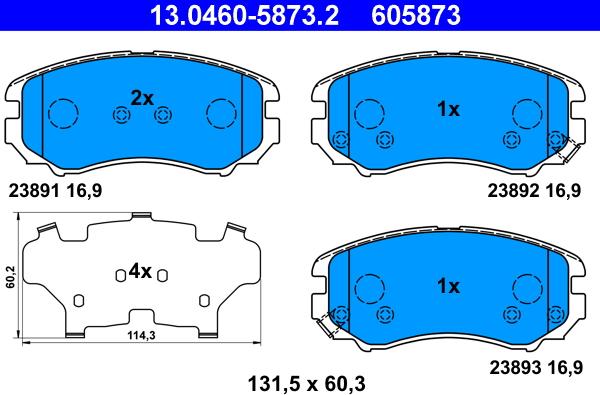 ATE 13.0460-5873.2 - Jarrupala, levyjarru inparts.fi