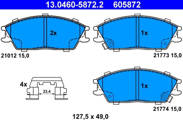 ATE 13.0460-5872.2 - Jarrupala, levyjarru inparts.fi