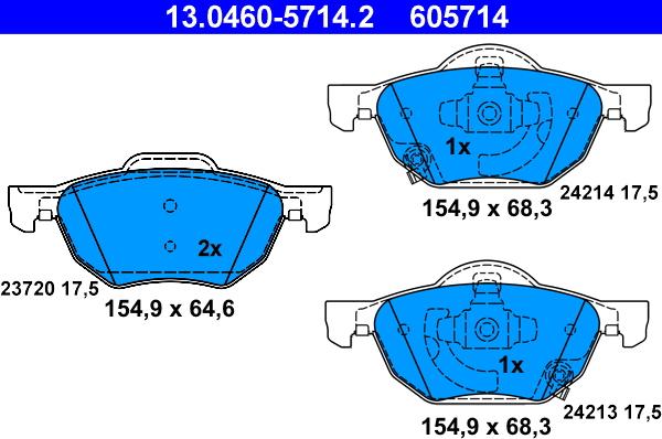 ATE 13.0460-5714.2 - Jarrupala, levyjarru inparts.fi