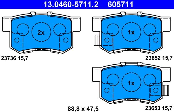 ATE 13.0460-5711.2 - Jarrupala, levyjarru inparts.fi