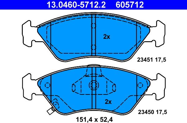 ATE 13.0460-5712.2 - Jarrupala, levyjarru inparts.fi