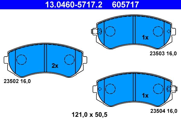 ATE 13.0460-5717.2 - Jarrupala, levyjarru inparts.fi