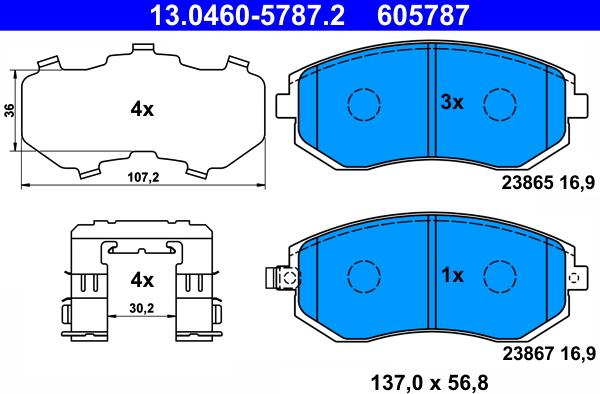 ATE 13.0460-5787.2 - Jarrupala, levyjarru inparts.fi