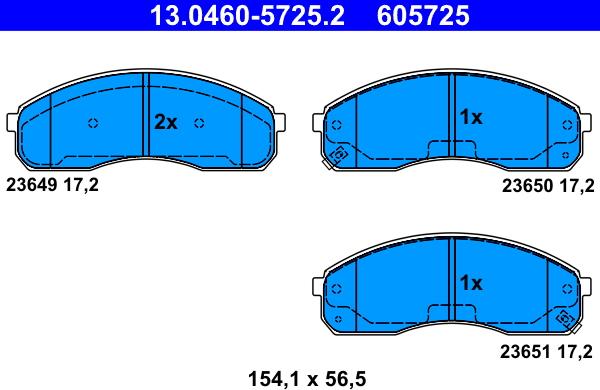 ATE 13.0460-5725.2 - Jarrupala, levyjarru inparts.fi