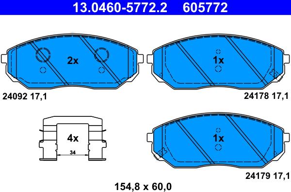 ATE 13.0460-5772.2 - Jarrupala, levyjarru inparts.fi