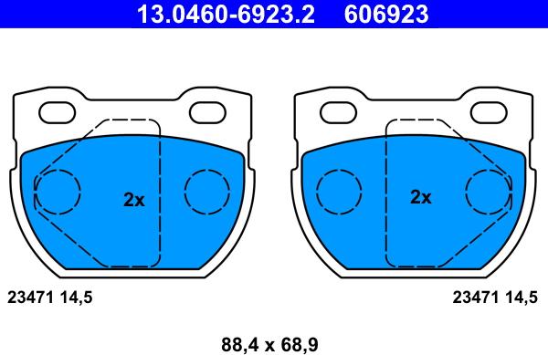 ATE 13.0460-6923.2 - Jarrupala, levyjarru inparts.fi