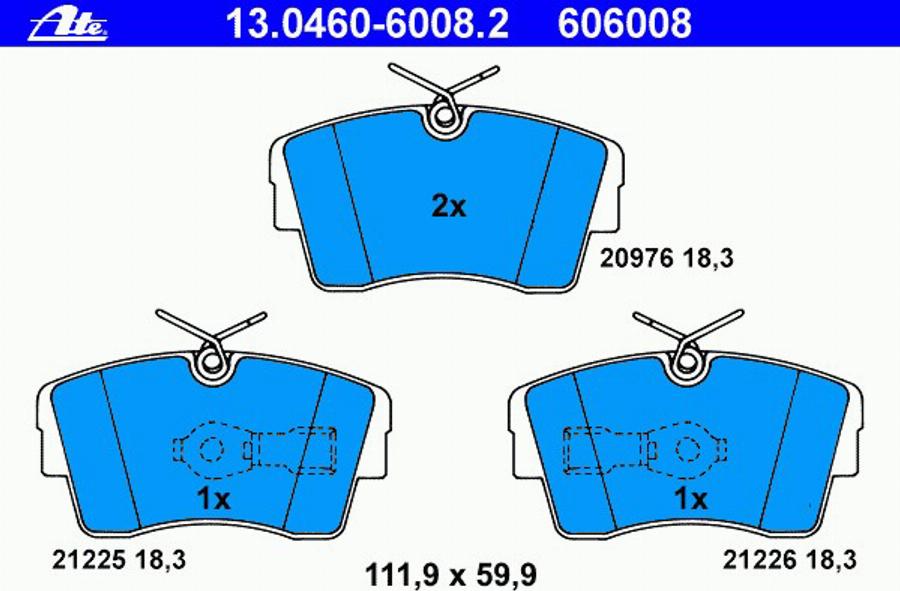 ATE 13.0460-6008.2 - Jarrupala, levyjarru inparts.fi