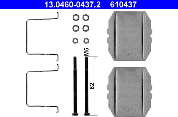 ATE 13.0460-0437.2 - Tarvikesarja, jarrupala inparts.fi