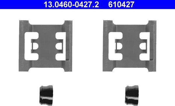 ATE 13.0460-0427.2 - Tarvikesarja, jarrupala inparts.fi