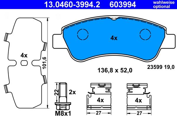 ATE 13.0460-3994.2 - Jarrupala, levyjarru inparts.fi