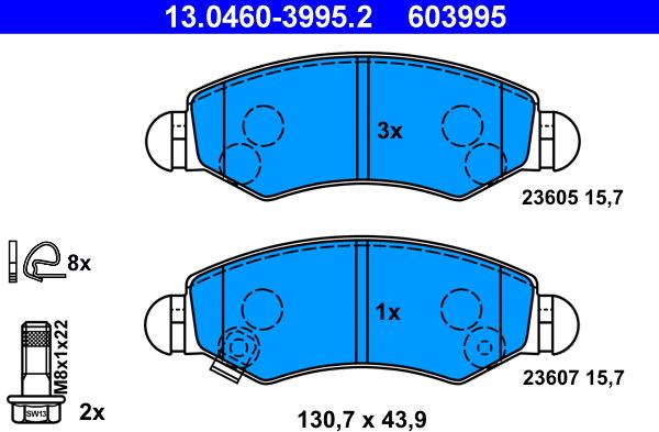 ATE 13.0460-3995.2 - Jarrupala, levyjarru inparts.fi