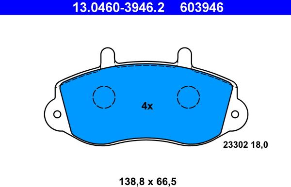 ATE 13.0460-3946.2 - Jarrupala, levyjarru inparts.fi